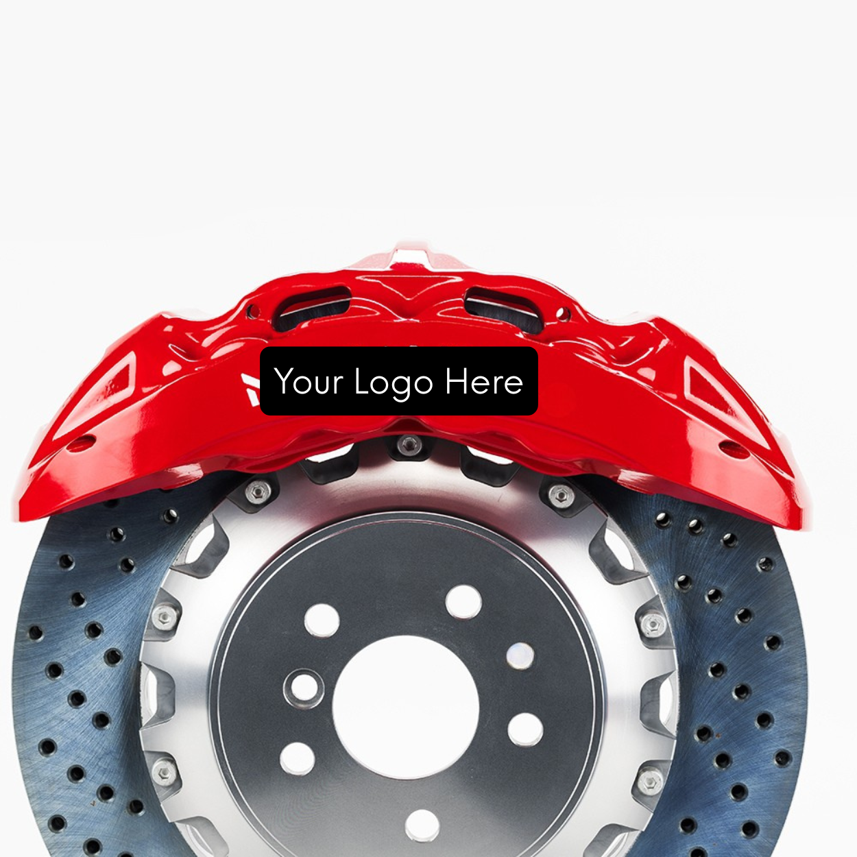 Audi Front Caliper – RS Style – 8-Piston – Red
