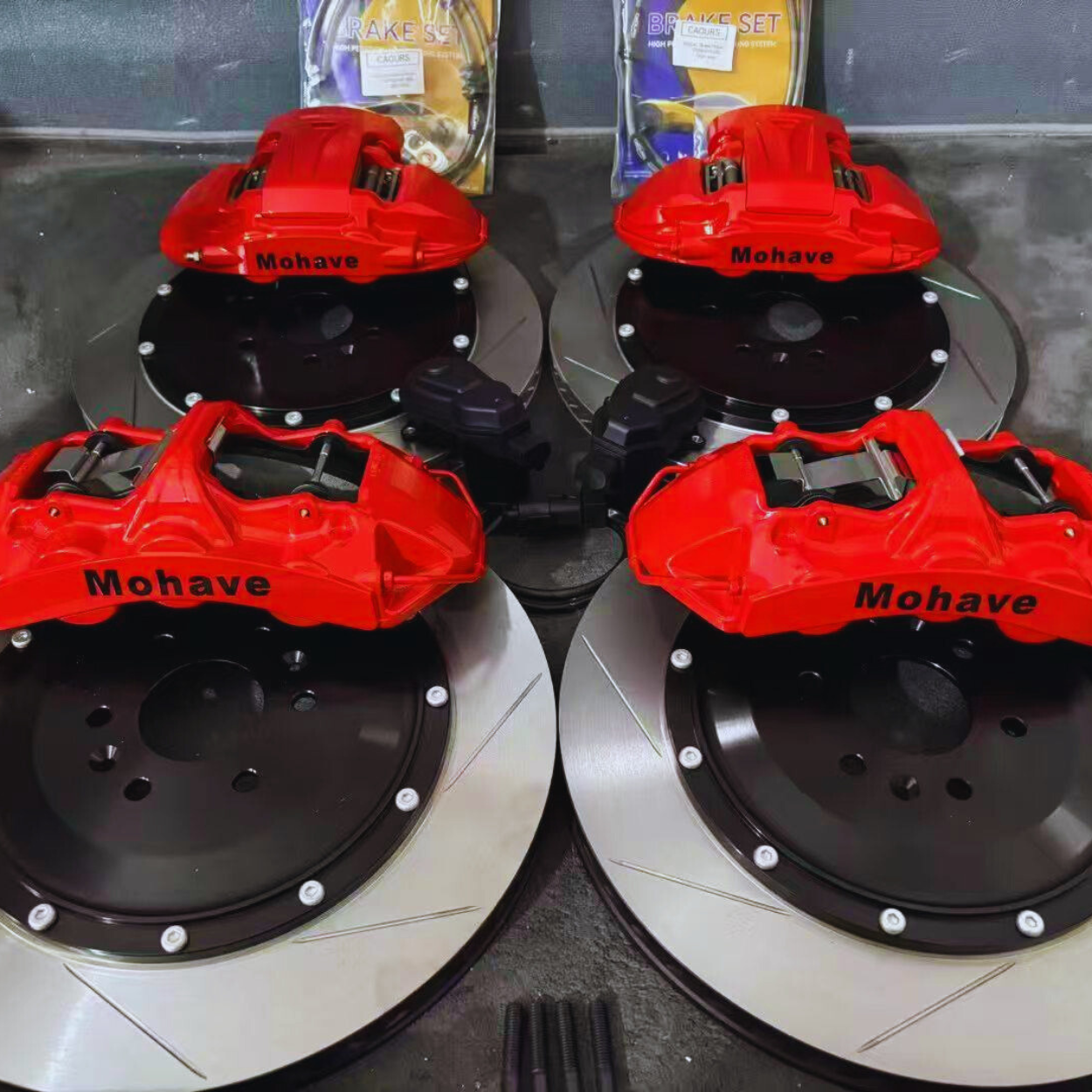 Custom Logo Brake Caliper Kit – DIY Branding