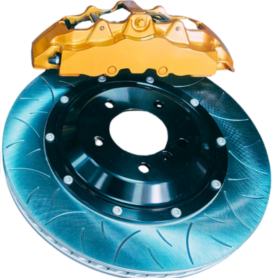 Mercedes Front Caliper – AMG Style – 8-Piston – Gold