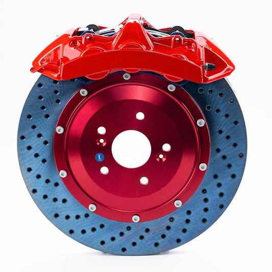 BMW Front Caliper – Brembo GT6 Style – Red – 6-Piston