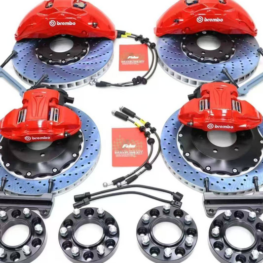 Full Brake Kit – Land Rover Defender – Front AK10 + Rear 4-Piston