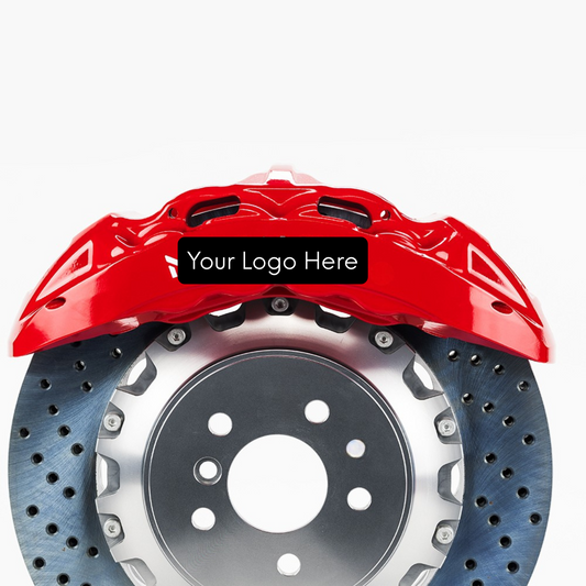 Audi Front Caliper – RS Style – 8-Piston – Red